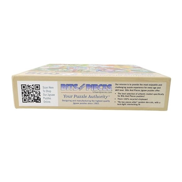 Bits and Pieces BIRDHOUSE GARDEN Jigsaw Puzzle 500 Pieces Kathy Bambeck COMPLETE - Picture 10 of 11